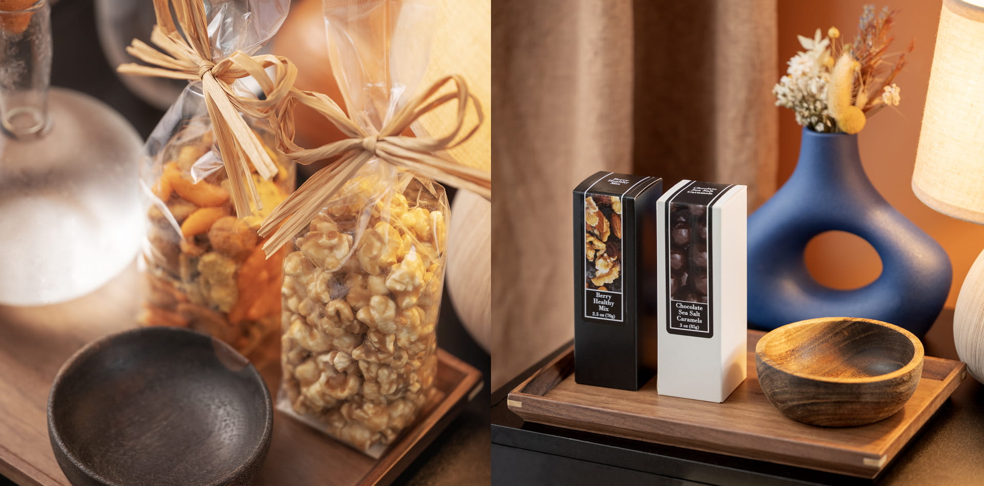 Torn Ranch premium snacks in sustainable packaging, illustrating quality and attention to detail.